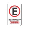 Placa Estacionamento Para Cliente Ps02 - Encartale 