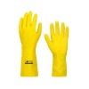 Luva Multiuso Látex Standard Amarelo com Forro G - Volk