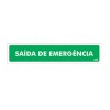 Placa Saída de Emergência Ps73 - Encartale 
