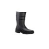 Bota PVC Cano Curto s/ F Preta Nº 41 - Bracol