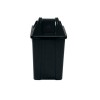 Cesto de Lixo 60 L Quad Basculante Preto
