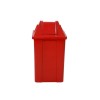 Cesto de Lixo 60 L Quad Basculante Vermelho