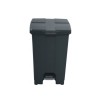 Cesto de Lixo 60 L Quad Pedal Preto