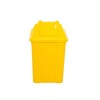 Cesto de Lixo 60 L Quad Basculante Amarelo