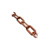 Corrente Plástica 63 x 34mm Marrom (Vendida por Metro)