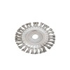 Escova Circular Trançada 4.1/2 x 1/2 x 7/8 Pol. Aço Inox