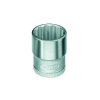 Soquete Estriado 25/32 Pol. Encaixe 3/8 Pol. - Gedore