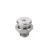 Pino Graxeiro Tipo Botão 3/8 Pol - 18 NPT - Graxeiros