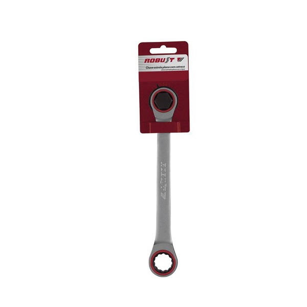 Chave Estrela Plana com Catraca 10 x 11 mm - Robust