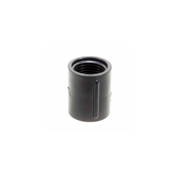 Luva Eletroduto PVC 3 Pol. Preta - Amanco
