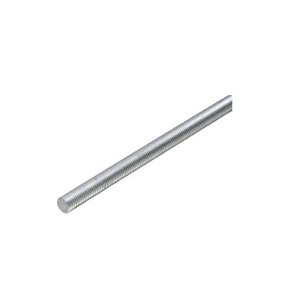 Barra Roscada Zincada 6.30mm 1/4 Pol. UNC - 3m - Girofix