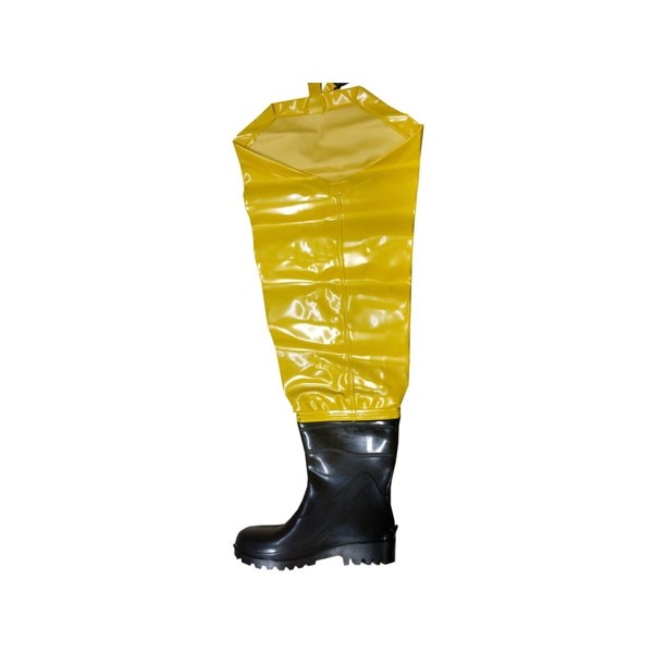 Bota Borracha Virilha Perneira Amarela nº 40