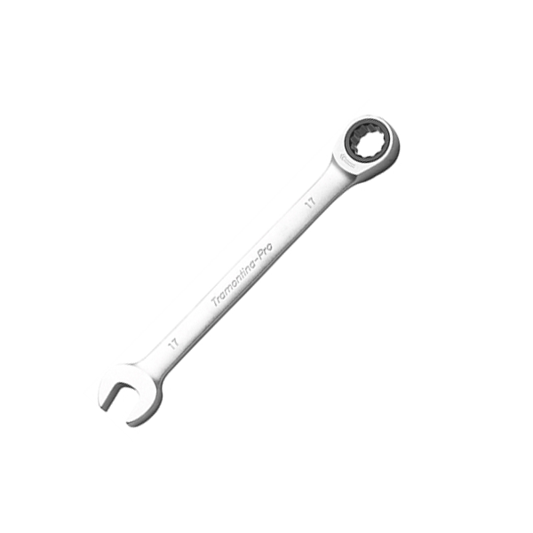 Chave Combinada Preta Fosfatizada c/ Catraca 10mm Aço Cromo Vanádio - Tramontina Pro