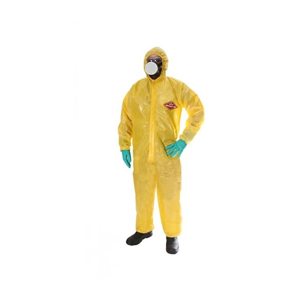 Macacão Impermeável Amarelo GG Chemical 130 - Argetex