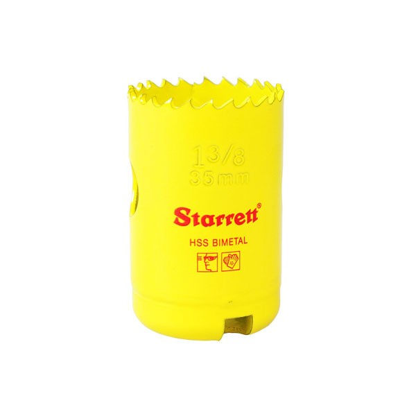 Serra Copo Aço Rápido 35mm 1.3/8 Pol. KSH0138-S - Starrett