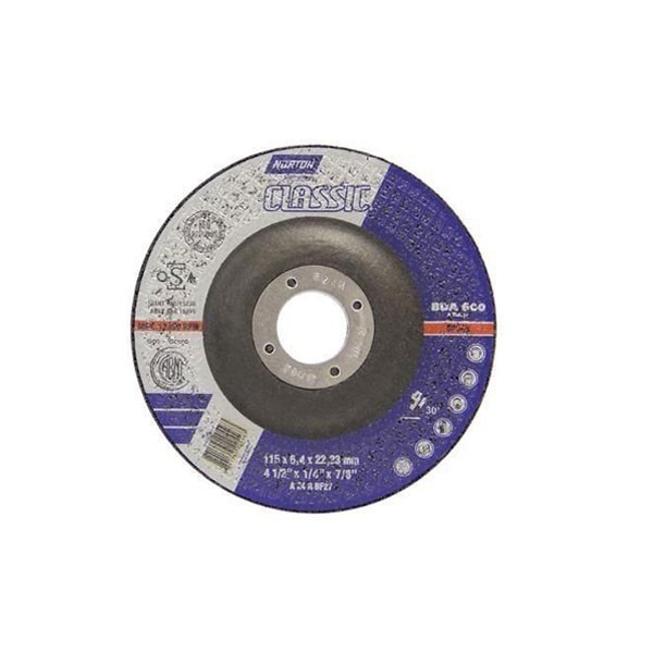 Disco de Desbaste 4.1/2 Pol. x 1/4 Pol. x 7/8 Pol. BDA600 - Norton