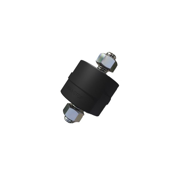 Amortecedor Coxim A2 Borracha 20mm 30 Kg M6 - Vibra Stop