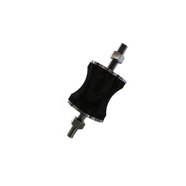 Amortecedor Coxim I Borracha 6.3mm 1/4 Pol. 30mm - Vibra Stop