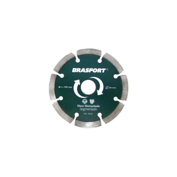Disco Diamantado 105mm Segmentado 8243 - Norton