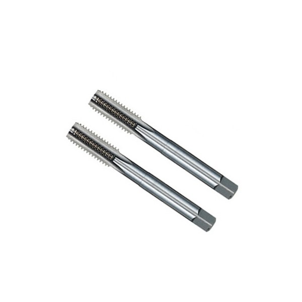 Jogo de Macho Manual Aço Rápido Unf 19.0 mm 3/4 Pol 2 Pçs - Dormer