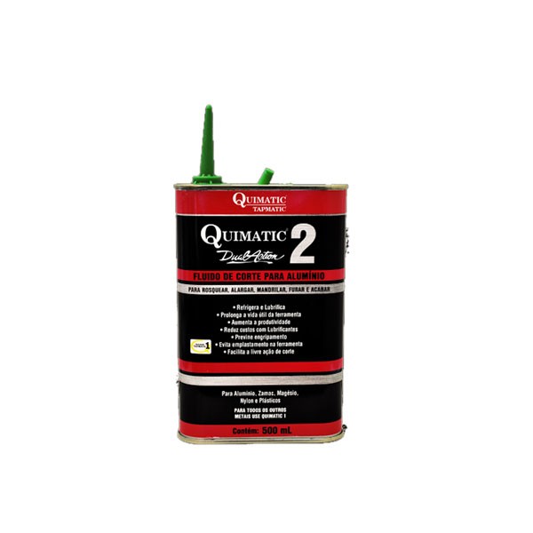 Fluido de Corte Nº2 500ml Corte Alumínio - Tapmatic