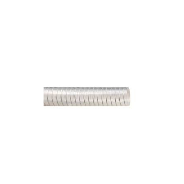 Mangueira PVC Atóxica Transparente 9.5mm 3/8 Pol c/Arame de Aço ( Vendida por Metro)
