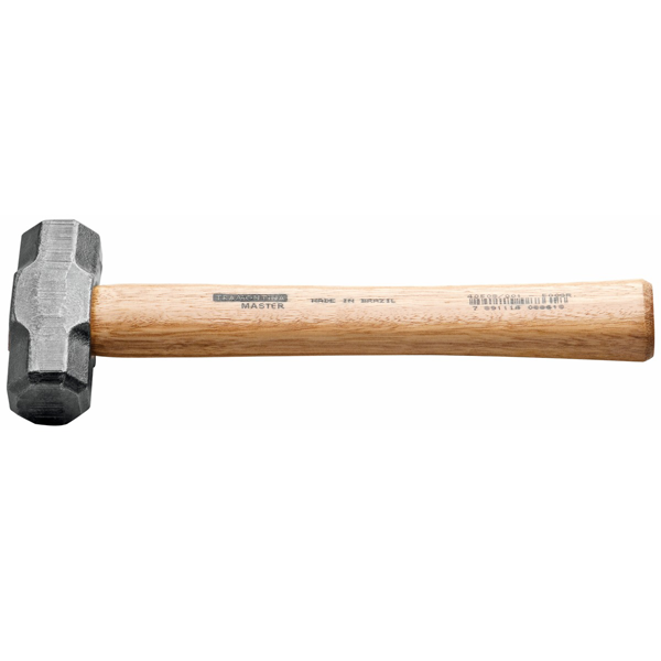 Marreta Oitavada com Cabo de Madeira 1.5kg Jateado 40508/003 - Tramontina