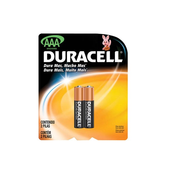 Pilha Alcalina Palito c/ 2 pçs - Duracell