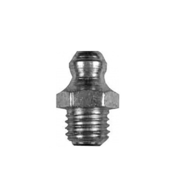 Pino Graxeiro Reto 1/8 Pol NPT 3/8 Pol - Graxeiros