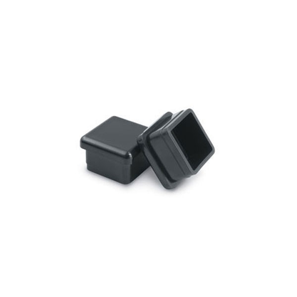 Ponteira Polietileno 16 x 16mm Interna Quadrada Preta