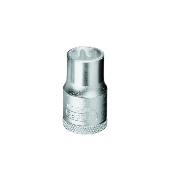 Soquete Torx E12 Encaixe 1/2 Pol. - Gedore