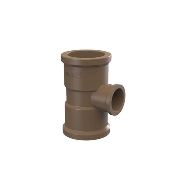 Tê Redução Soldável 50 x 25mm - Tigre