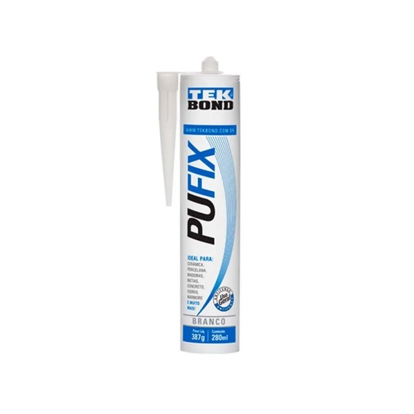 Adesivo Pu Fix Cinza Cartucho 387G - Tekbond