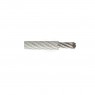 Cabo de Aço Galvanizado Plastificado 5/32 Pol. 6x7 Alma de Fibra ( Vendido por Metro )