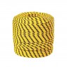 Corda Polipropileno torcida amarela/preta 14 mm (Vendida por Kilo)