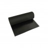 Lençol Borracha Natural 2.4mm x 2.00m s/ Lona Preto (VENDIDO POR METRO) 
