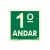 Placa Pavimento 1º Andar Fotoluminescente Paf336 - Encartale 