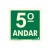 Placa Pvc Pavimento 5º Andar Fotoluminescente Paf340 - Encartale 