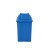 Cesto de Lixo 60 L Quad Basculante Azul