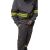Calça de Segurança Cinza NR10 - Refletivos Amarelos G - CA 50305