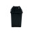 Cesto de Lixo 60 L Quad Basculante Preto
