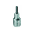 Chave Soquete Allen Hexagonal 3/8 Pol. Encaixe 1/2 Pol. Gedore