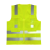 Colete Refletivo Blusão Amarelo Fluorescente 4 Bolsos EG - Volk