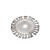 Escova Circular Trançada 4.1/2 x 1/2 x 7/8 Pol. Aço Inox
