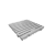 Estrado Plástico 500 x 500 x 45mm Branco