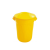 Cesto de Lixo 60 L Red com Tampa Amarelo