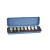 Jogo de Chaves Soquetes Hexagonais 4 a 17mm Encaixe 1/2 Pol. - Gedore