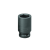 Soquete Sextavado de Impacto Longo 27mm Encaixe 1 Pol. - Gedore