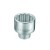 Soquete Estriado 60mm Encaixe 1 Pol. - Gedore