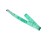 Cinta Sling 2 Tonelada x 1.0m Verde 60mm Dupla FS7:1 
